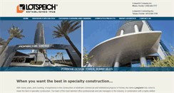 Desktop Screenshot of lotspeich.com